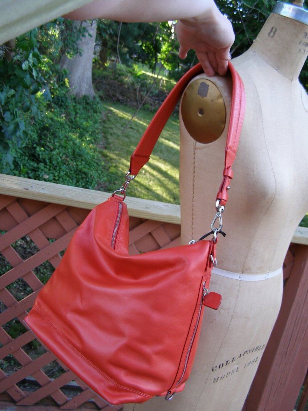 NEW Paco Rabanne Soft Calfskin Hobo Bag Convertible - Picture 16 of 16